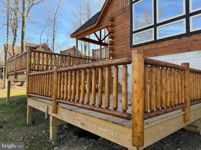 68 Taylor Ln, Mc Henry, MD 21541 - view of wooden deck