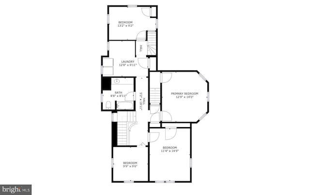 127 Webster Ave, Wyncote, PA 19095 - floor plan / room layout
