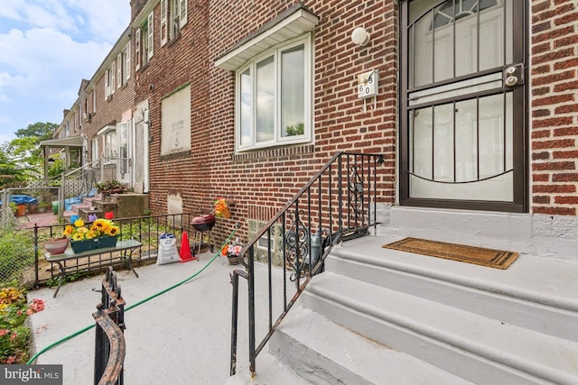 603 Raritan St, Camden, NJ 08105 - property entrance with brick siding