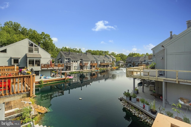 11174 Glade Dr, Reston, VA 20191 - water view with nearby suburban area
