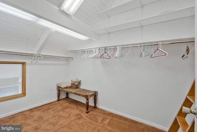 11174 Glade Dr, Reston, VA 20191 - spacious closet featuring light colored carpet