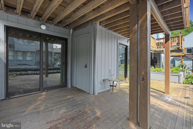 11174 Glade Dr, Reston, VA 20191 - view of wooden terrace