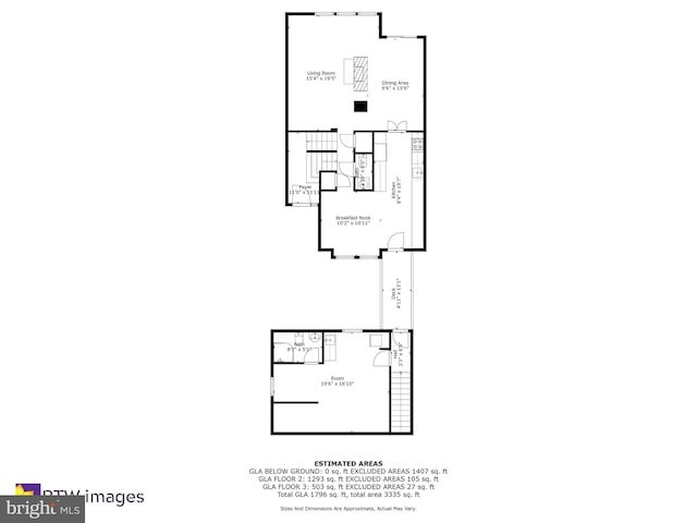 11174 Glade Dr, Reston, VA 20191 - home floor plan