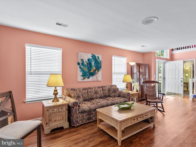 132 Seabright Way Unit D5, Rehoboth Beach, DE 19971 - living area with wood finished floors