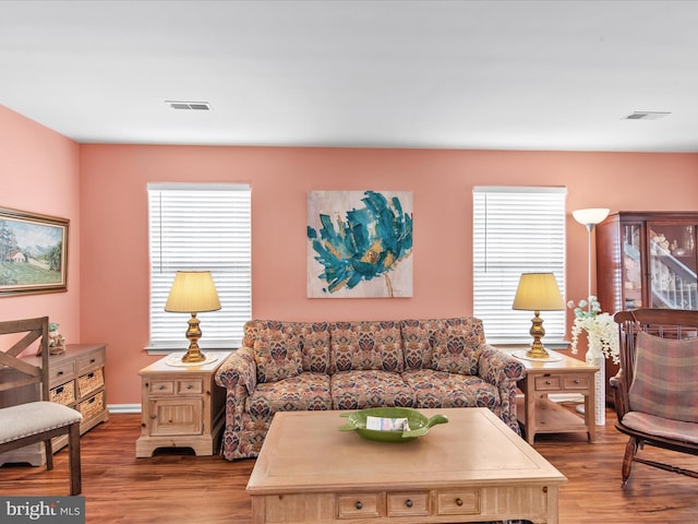 132 Seabright Way Unit D5, Rehoboth Beach, DE 19971 - living room with wood finished floors