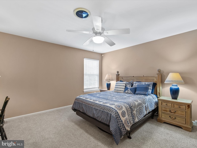 132 Seabright Way Unit D5, Rehoboth Beach, DE 19971 - carpeted bedroom featuring baseboards and ceiling fan