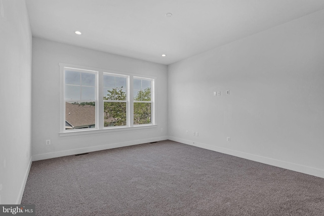 19 Gentle Slope Way, Gettysburg, PA 17325 - empty room with baseboards, dark carpet, and recessed lighting