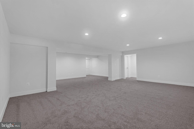 19 Gentle Slope Way, Gettysburg, PA 17325 - finished below grade area with recessed lighting, carpet floors, and baseboards
