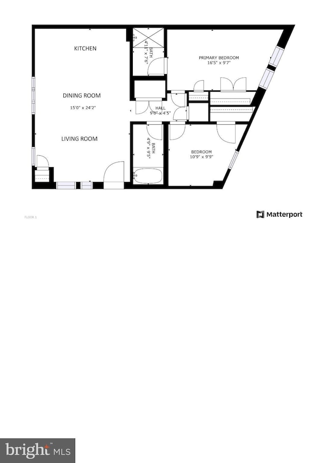 2305 Nicholson St SE Unit 305, Washington, DC 20020 - room layout
