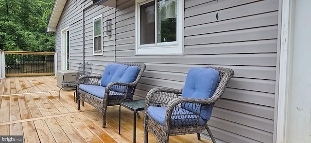 453 Mountain Heights Rd, Front Royal, VA 22630 - view of wooden terrace