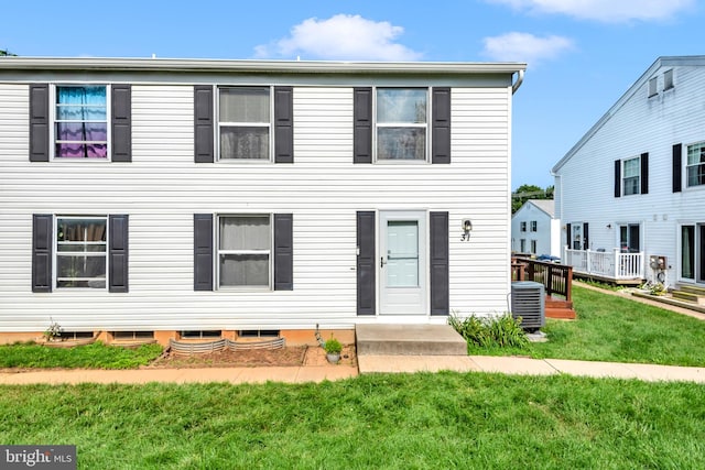 31 Ewing Dr Unit C, Reisterstown, MD 21136 - view of front of house with a front lawn
