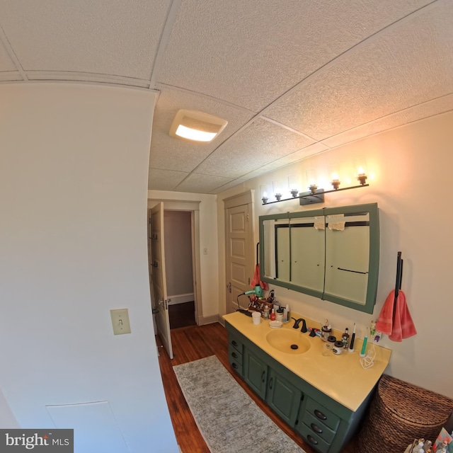 731 W Main St, Leesport, PA 19533 - bathroom with wood finished floors and vanity