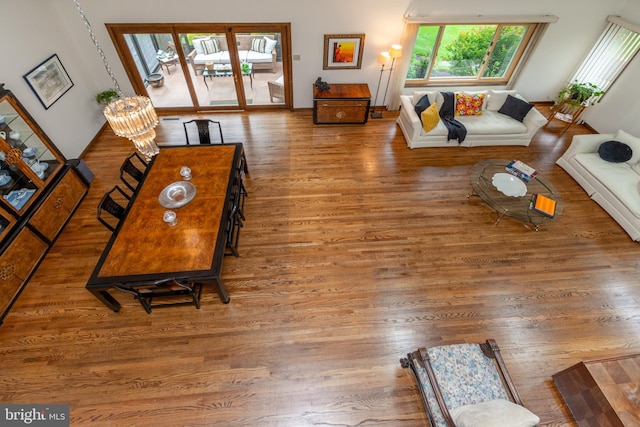 27 Arnold Dr, Princeton Junction, NJ 08550 - living area featuring wood finished floors