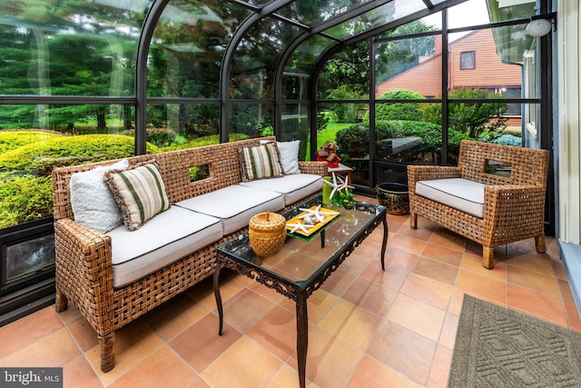 27 Arnold Dr, Princeton Junction, NJ 08550 - sunroom featuring an outdoor living space