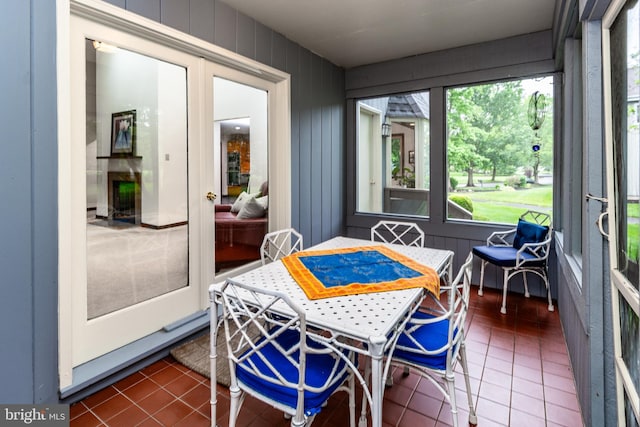 27 Arnold Dr, Princeton Junction, NJ 08550 - sunroom / solarium featuring outdoor dining space