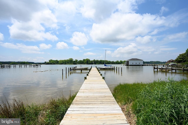 12 Hatsawap Rd, Cambridge, MD 21613 - dock featuring a water view