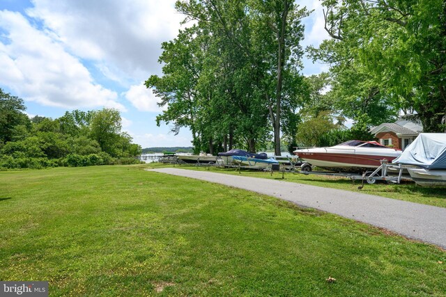 12 Hatsawap Rd, Cambridge, MD 21613 - surrounding community featuring a water view and a lawn