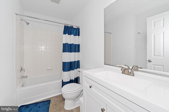 605 Red Timber Ln, Smyrna, DE 19977 - bathroom featuring vanity and shower / bath combination with curtain