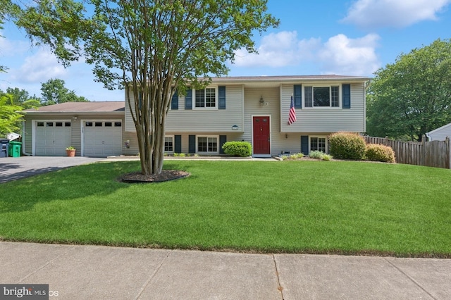 12706 Northcliff Rd, Bowie, MD 20720 - split foyer home featuring driveway and an attached garage