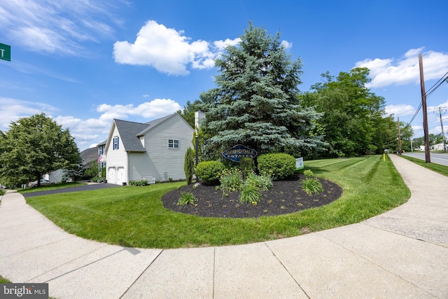 2200 Summerdale Ln, Linfield, PA 19468 - view of home's exterior with a yard, an attached garage, and driveway