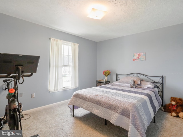 1204 S Fork Dr, Front Royal, VA 22630 - bedroom featuring carpet flooring, baseboards, and a textured ceiling