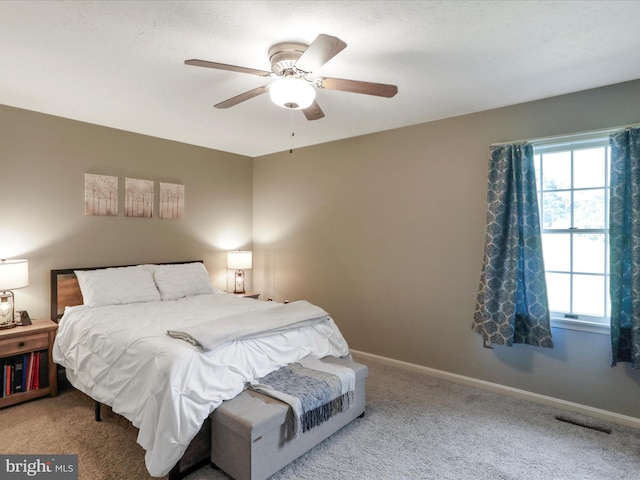 1204 S Fork Dr, Front Royal, VA 22630 - carpeted bedroom featuring baseboards and ceiling fan