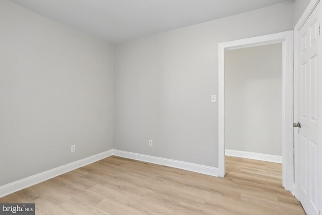 308 S 56th St, Philadelphia, PA 19143 - empty room featuring light wood finished floors and baseboards