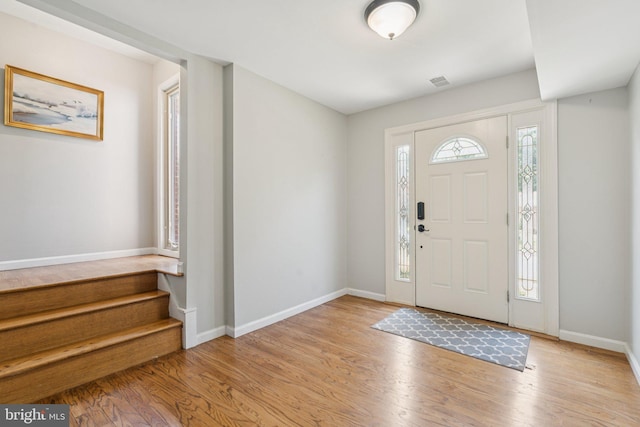 9207 Bois Ave, Vienna, VA 22182 - entrance foyer featuring wood finished floors and stairway