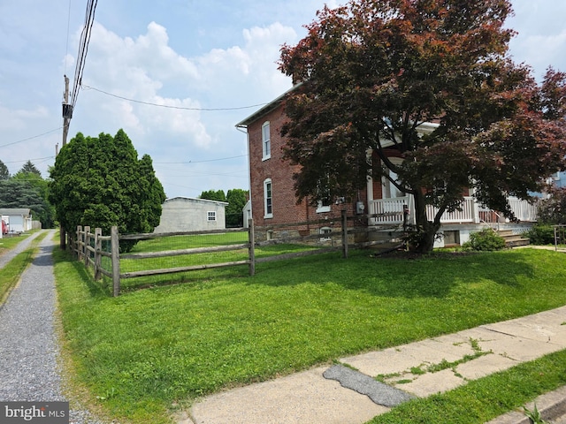 120 S Morwood Ave, Reading, PA 19609 - view of side of home with brick siding and a porch