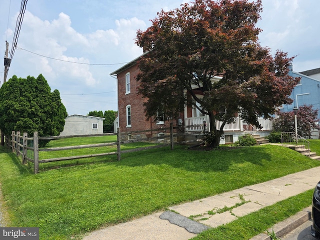 120 S Morwood Ave, Reading, PA 19609 - view of front of property featuring brick siding and covered porch