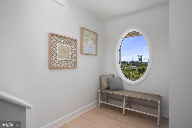 32-B Long Beach Blvd, Long Beach Township, NJ 08008 - living area featuring wood finished floors and baseboards