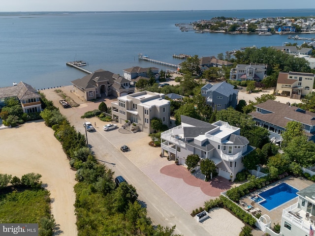 32-B Long Beach Blvd, Long Beach Township, NJ 08008 - aerial view of residential area featuring a nearby body of water