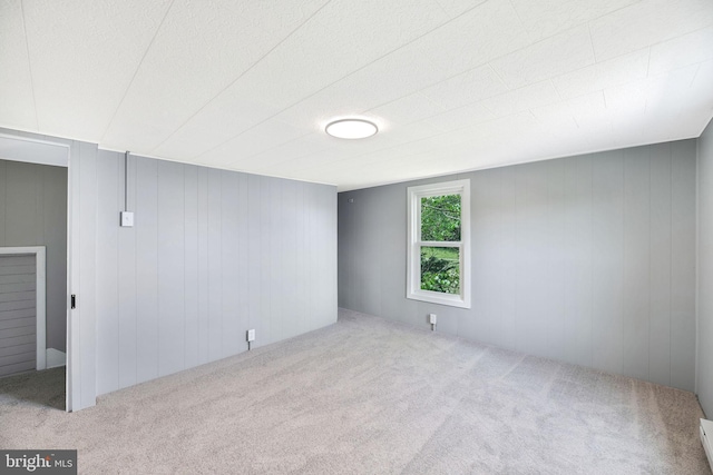 223 One Mile Run Rd, Philipsburg, PA 16866 - unfurnished room featuring carpet and baseboard heating