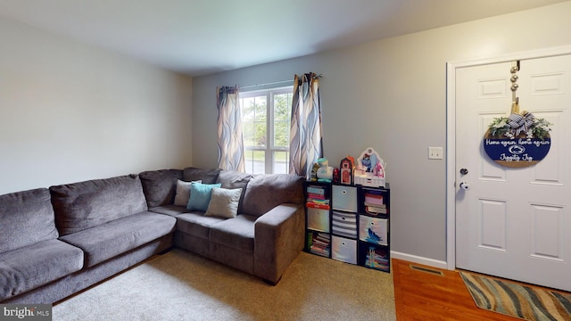 69 Geisinger Ln, Lewistown, PA 17044 - living area featuring wood finished floors and baseboards