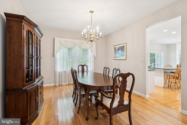 2 Teaberry Ct, Shamong, NJ 08088 - dining space featuring light wood-style floors and a chandelier