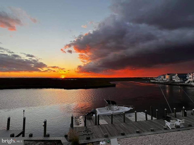 367 Dock Rd, West Creek, NJ 08092 - dock featuring a water view