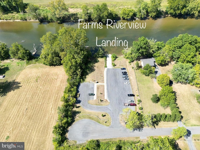 230 Spring Hollow Rd, Front Royal, VA 22630 - aerial view of property's location featuring a large body of water and rural landscape
