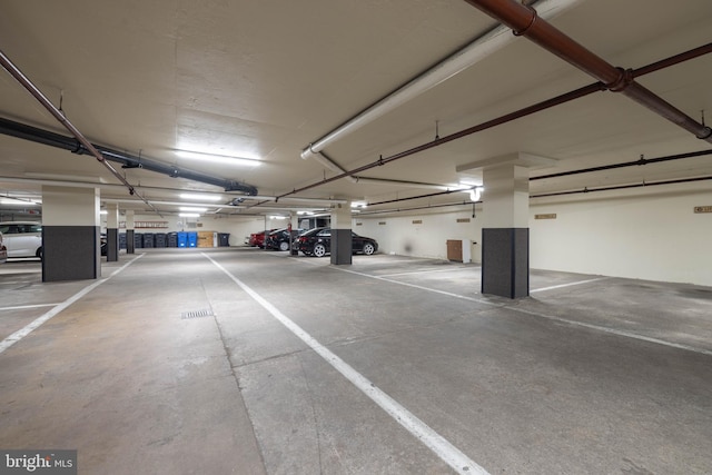 1301 N Harrison St Unit 1108, Wilmington, DE 19806 - parking deck featuring a garage door opener