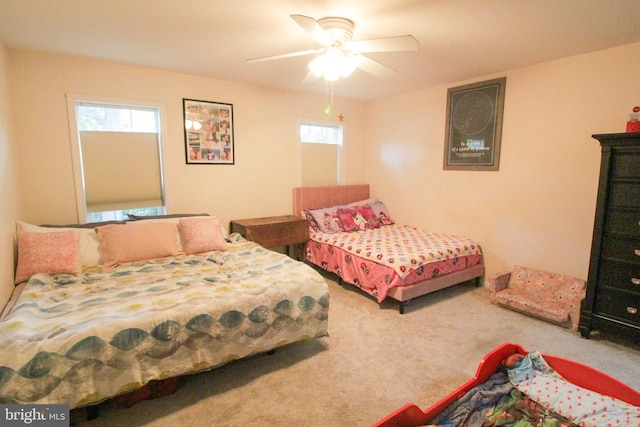 32530 Approach Unit 3252, Long Neck, DE 19966 - bedroom featuring carpet flooring and a ceiling fan