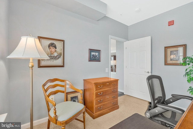 20620 Hope Spring Ter Unit 401, Ashburn, VA 20147 - home office featuring carpet flooring and baseboards