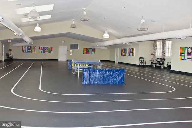20620 Hope Spring Ter Unit 401, Ashburn, VA 20147 - view of sport court featuring a skylight