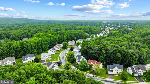 101 Glencoe Ct, Newark, DE 19702 - aerial perspective of suburban area with a heavily wooded area