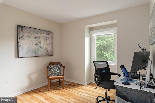 2657 Carrollton Rd, Annapolis, MD 21403 - office area featuring light wood-style floors