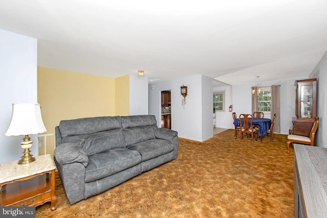 727 Fulton St S, Cherry Hill, NJ 08002 - living area featuring carpet
