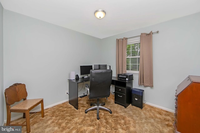 727 Fulton St S, Cherry Hill, NJ 08002 - home office with carpet and baseboards