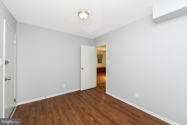727 Fulton St S, Cherry Hill, NJ 08002 - unfurnished bedroom featuring wood finished floors and baseboards