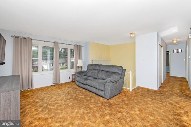 727 Fulton St S, Cherry Hill, NJ 08002 - living room featuring carpet flooring