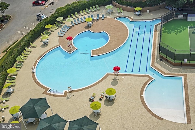 5902 Mount Eagle Dr Unit 718, Alexandria, VA 22303 - view of swimming pool