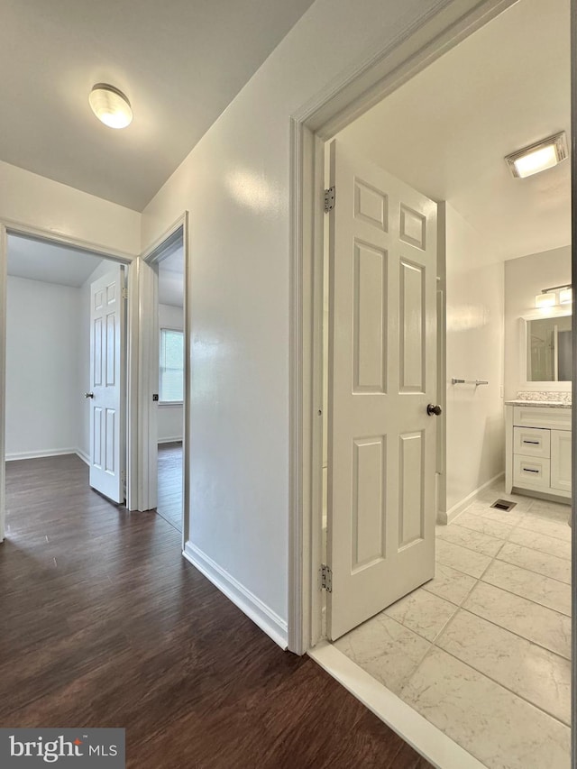 225 N New St, Dover, DE 19904 - hall with light wood-style flooring