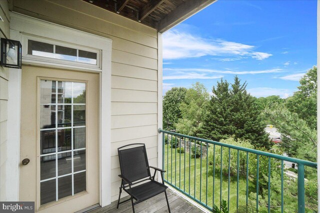 110 Chevy Chase St Unit 301, Gaithersburg, MD 20878 - view of balcony